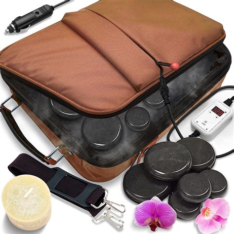 massage stones amazon|professional hot stone massage kit.